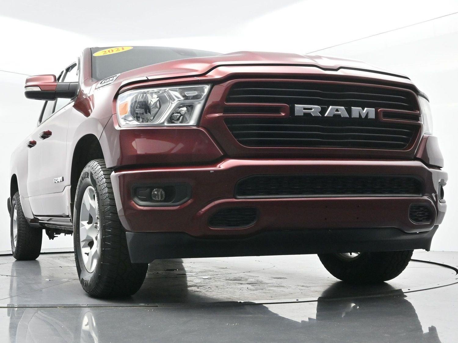 Used 2021 Delmonico Red Pearlcoat Ram Big Horn image 43