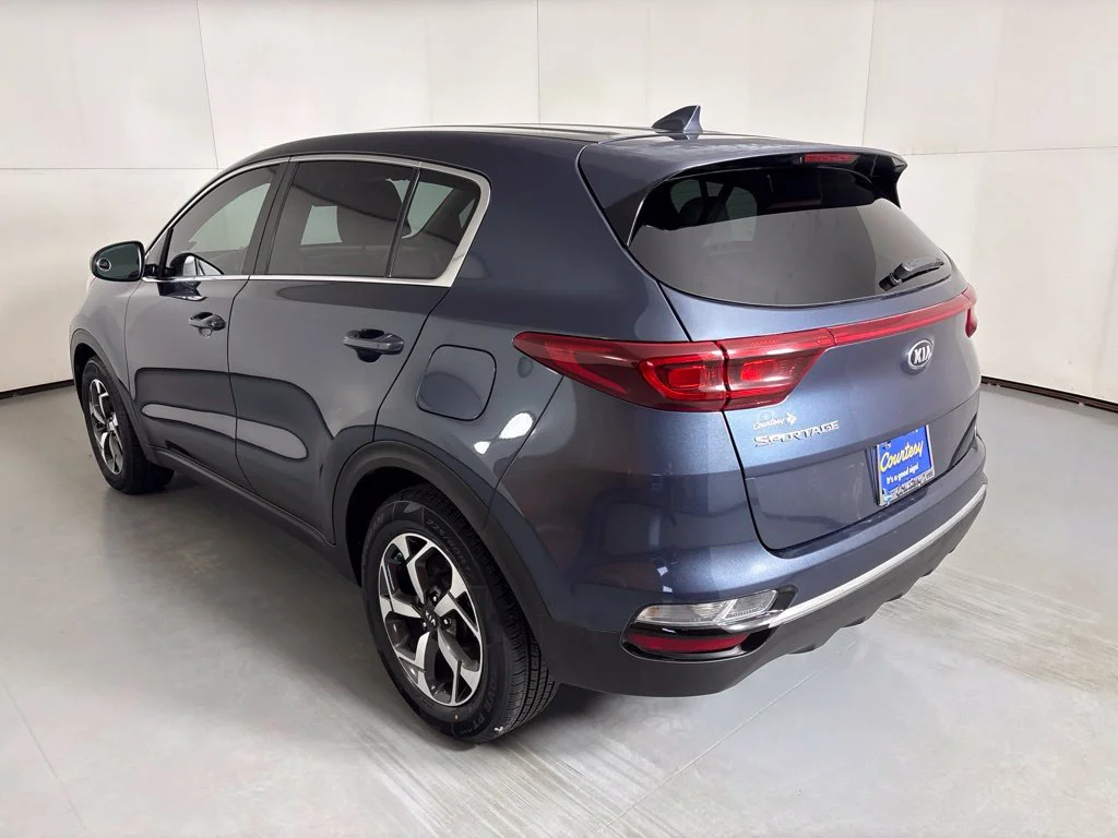 Used 2022 Blue Kia LX image 6