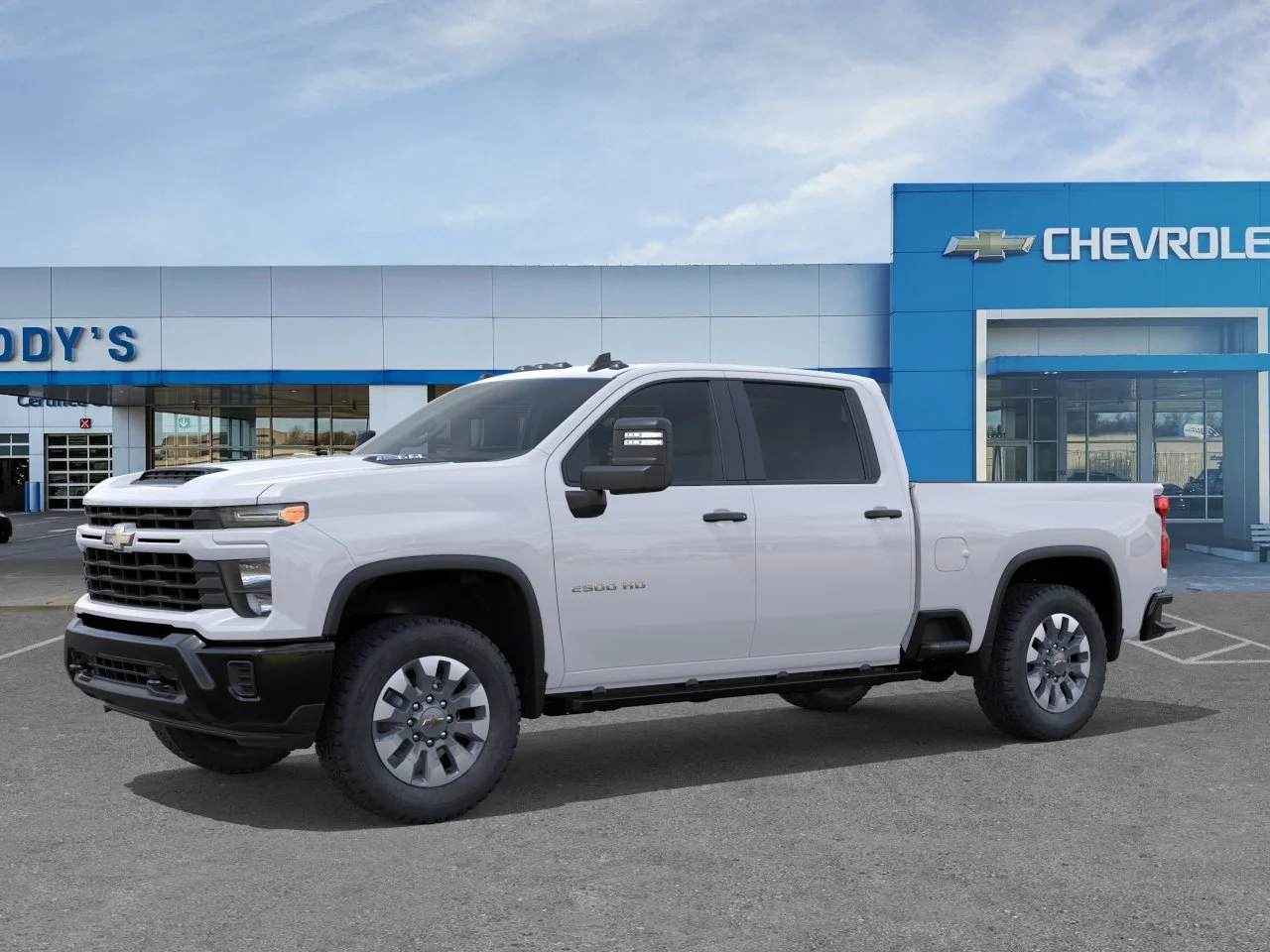 New 2026 Summit White Chevrolet Custom image 2