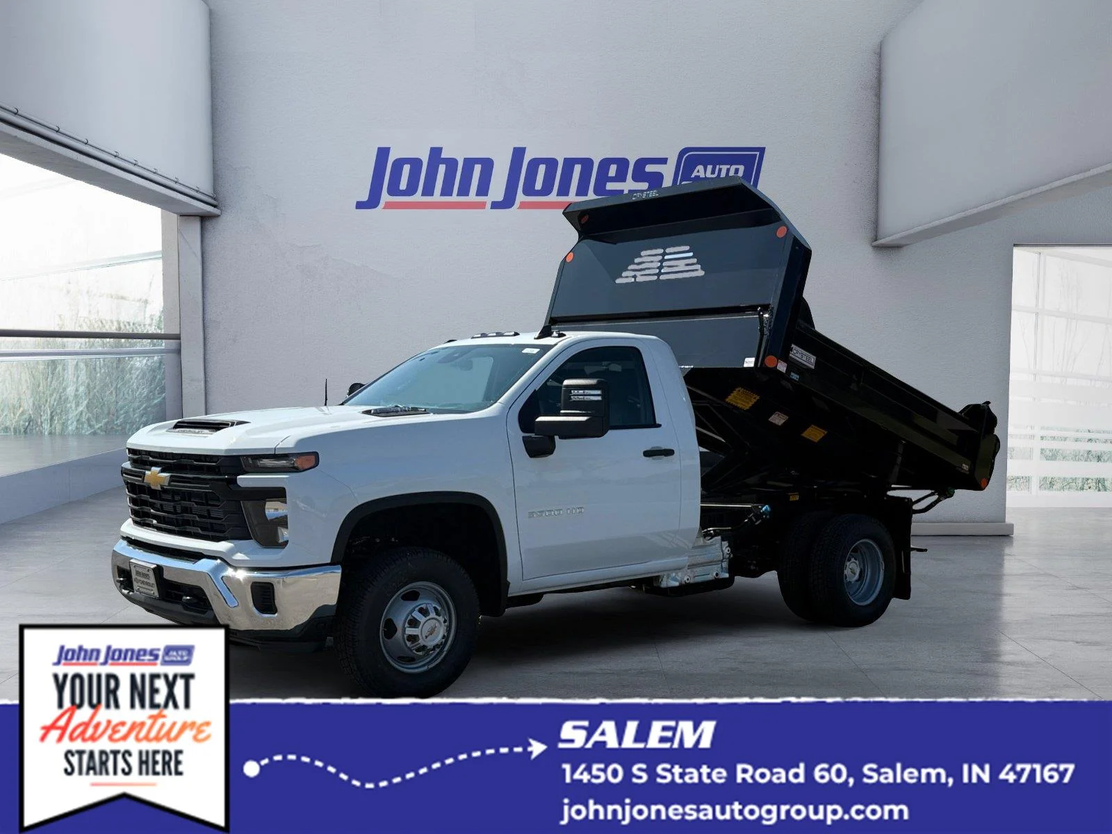 New 2026 Summit White Chevrolet Work Truck image 1