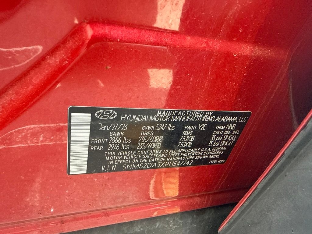 Used 2023 Red Hyundai SEL image 14