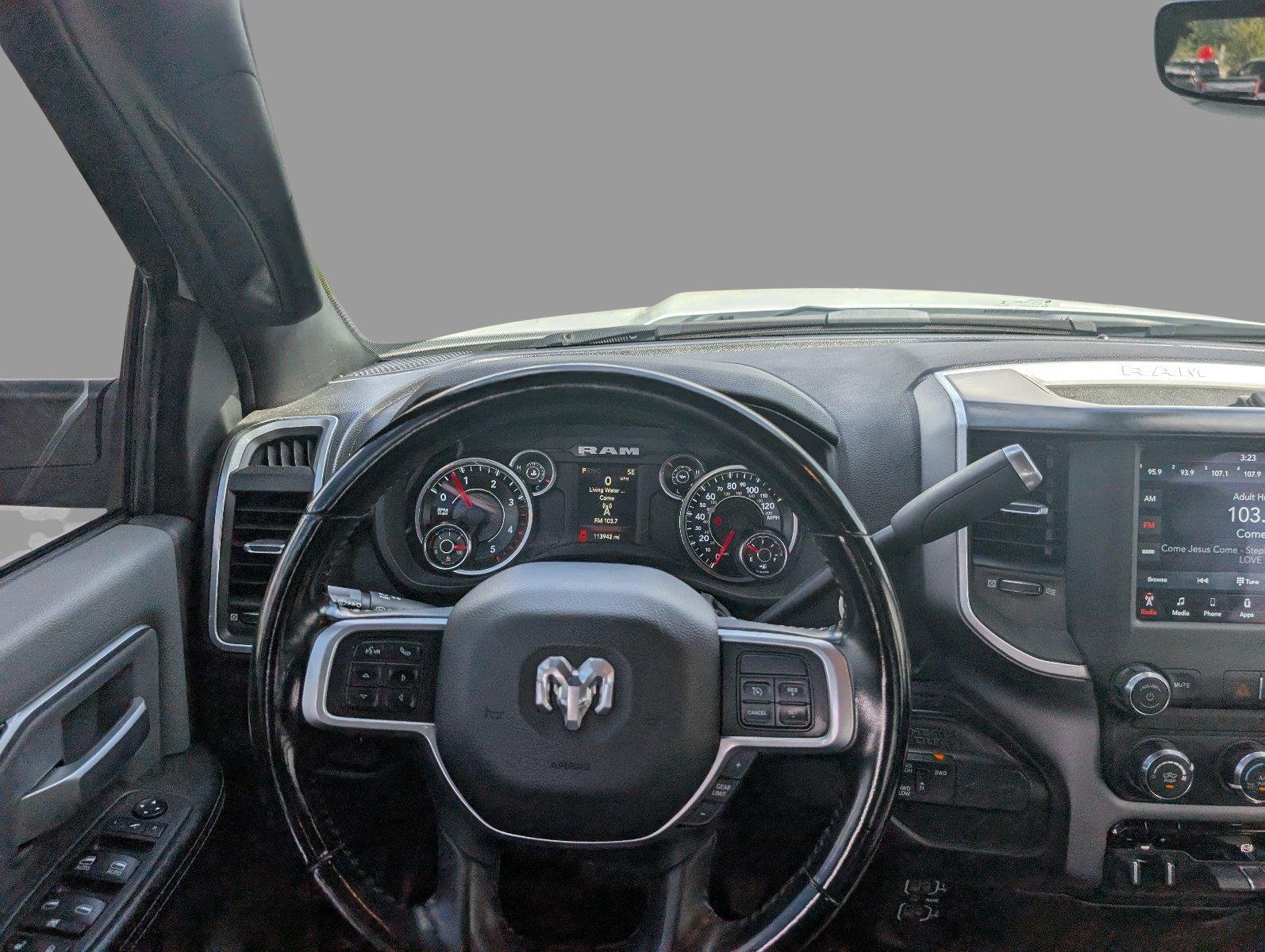 Used 2021 Bright White Clearcoat Ram Big Horn image 34