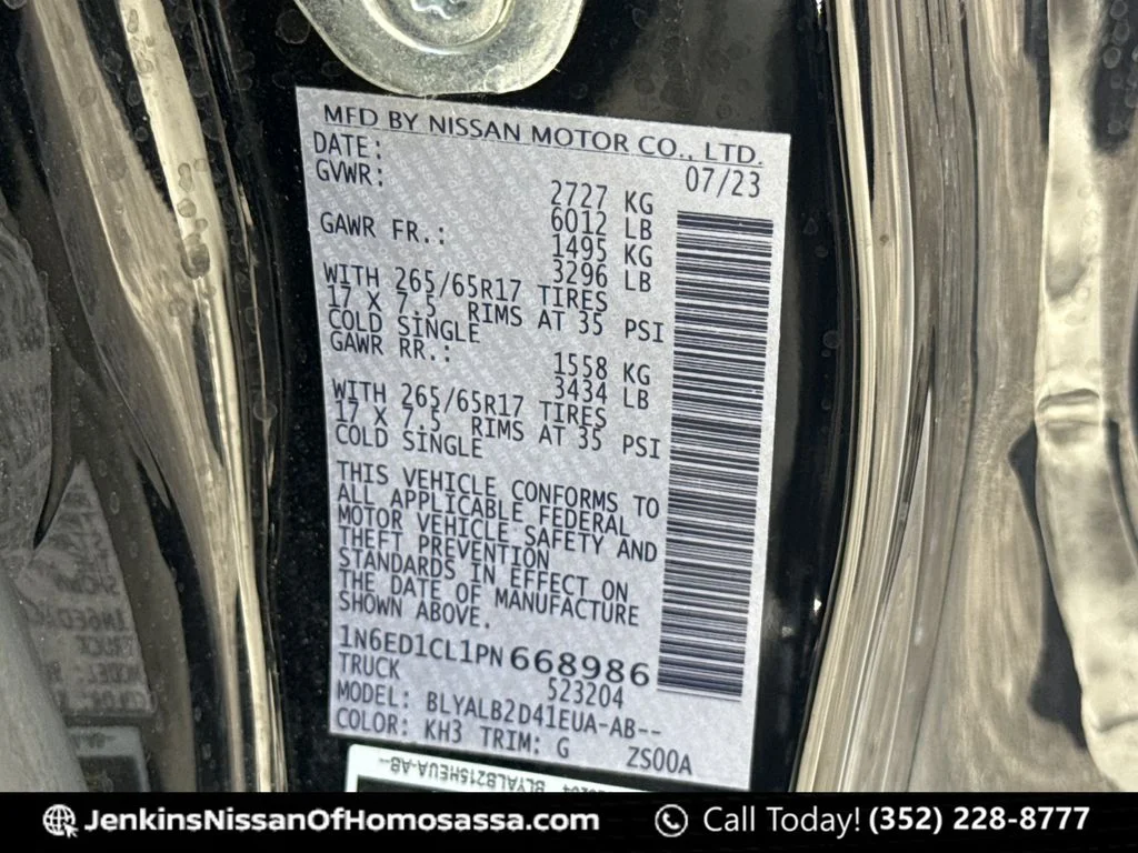 Used 2023 Black Nissan SV image 49