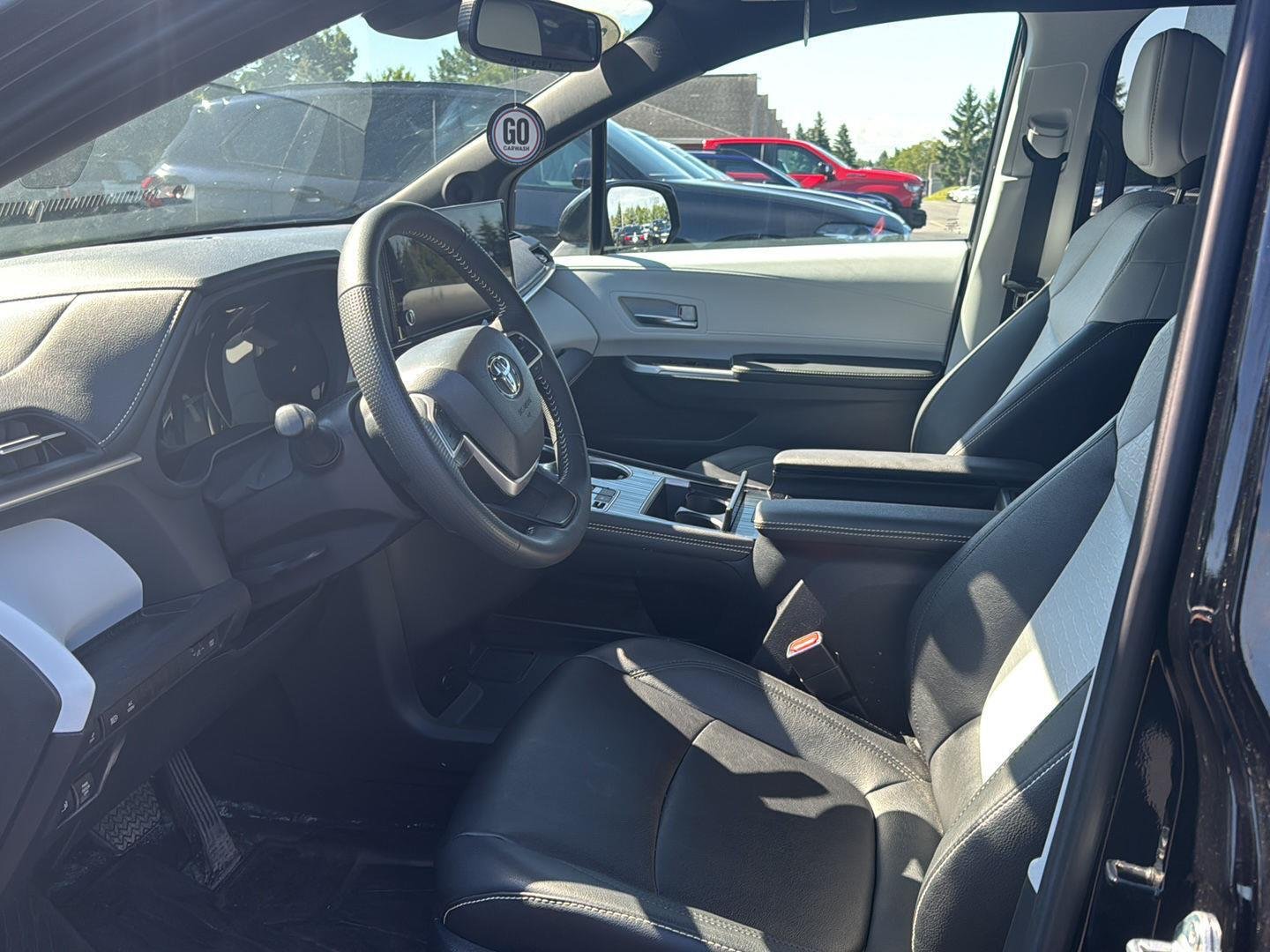 Used 2025 Midnight Black Metallic Toyota XSE image 9