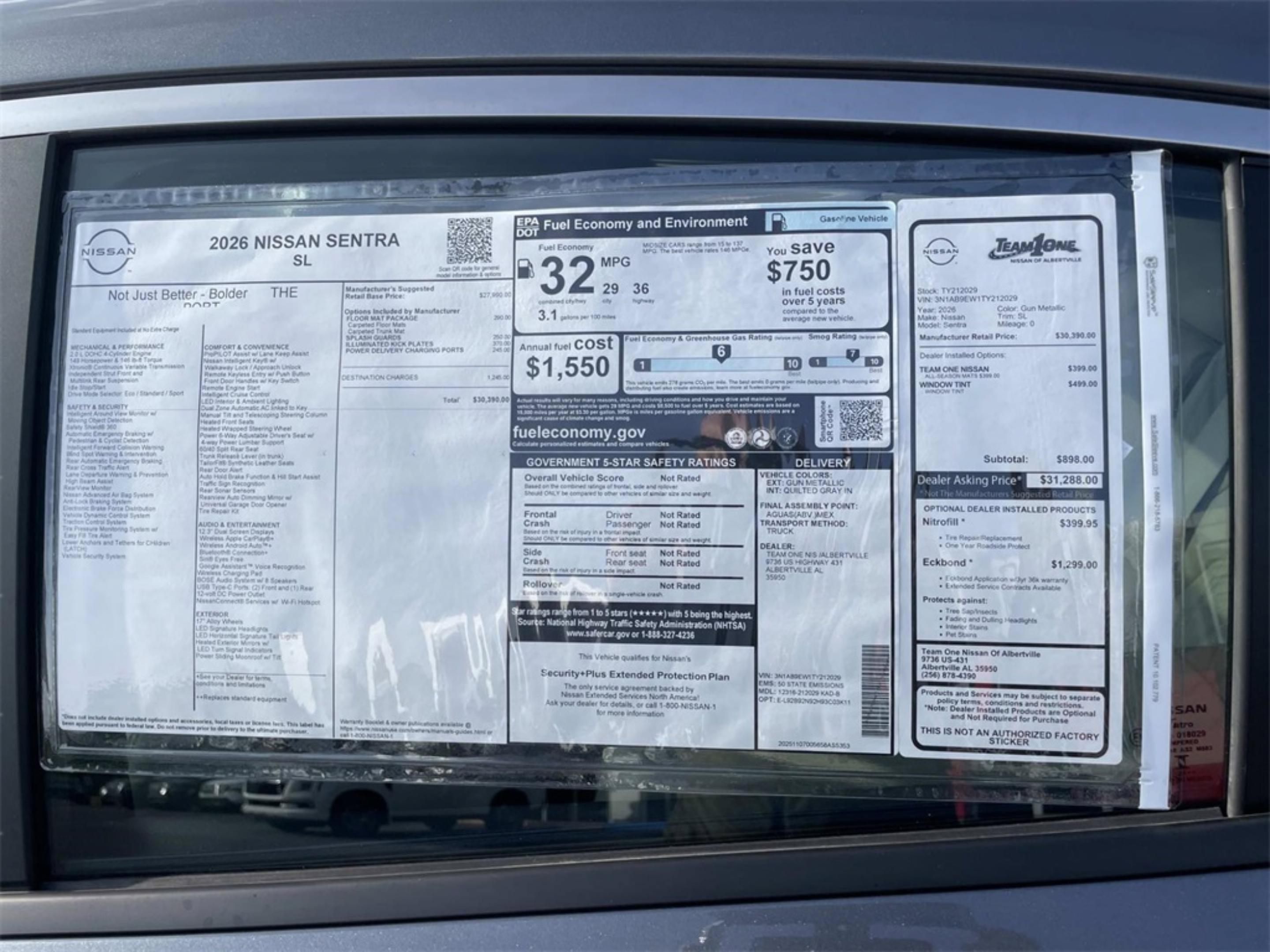 2026 Nissan Sentra SL - Photo 13