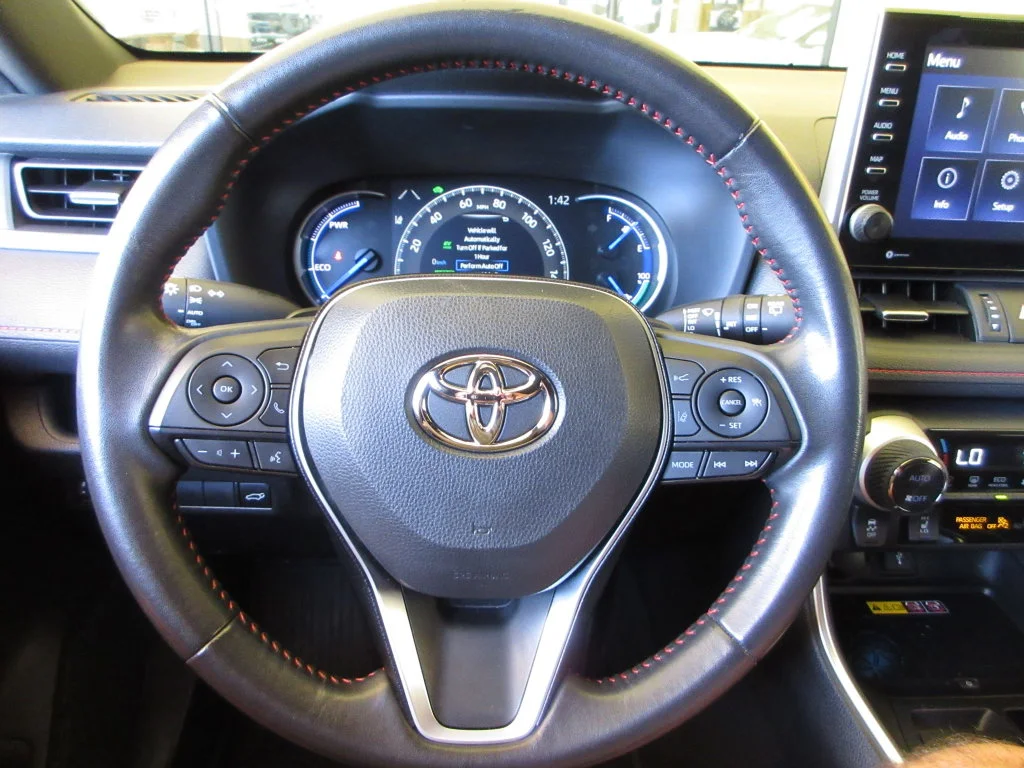 Certified Used 2022 Magnetic Gray Metallic Toyota XSE image 15