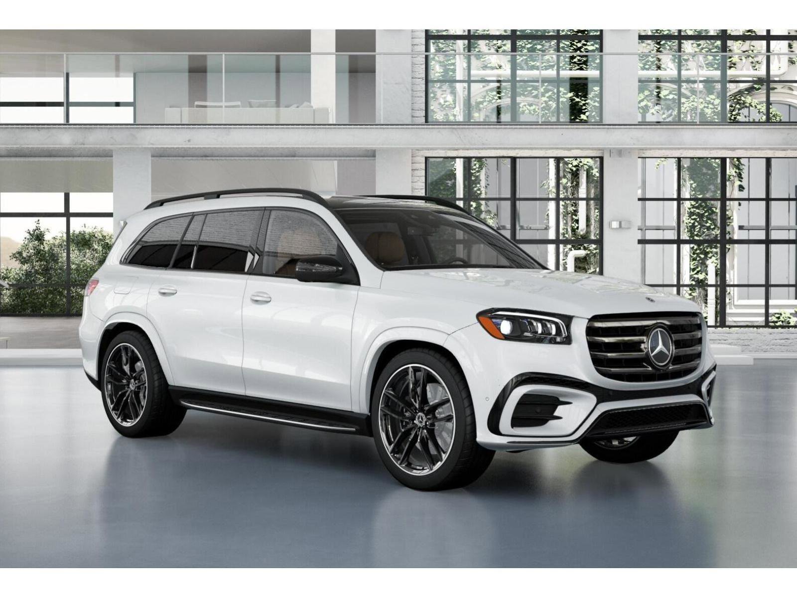 New 2026 MANUFAKTUR Moonlight White Metallic Mercedes-Benz GLS 450 image 12