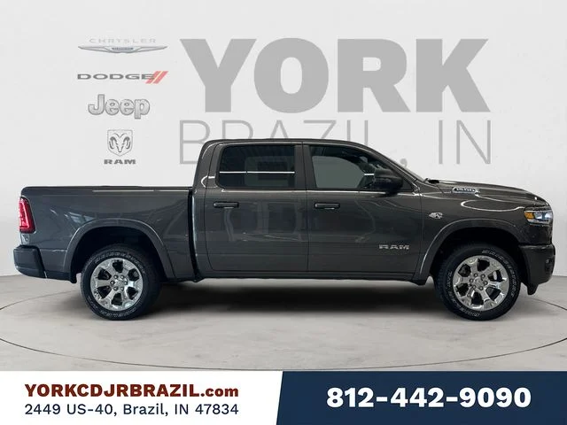 New 2026 Granite Crystal Metallic Clear-Coat Exterior Paint RAM Big Horn/Lone Star image 6