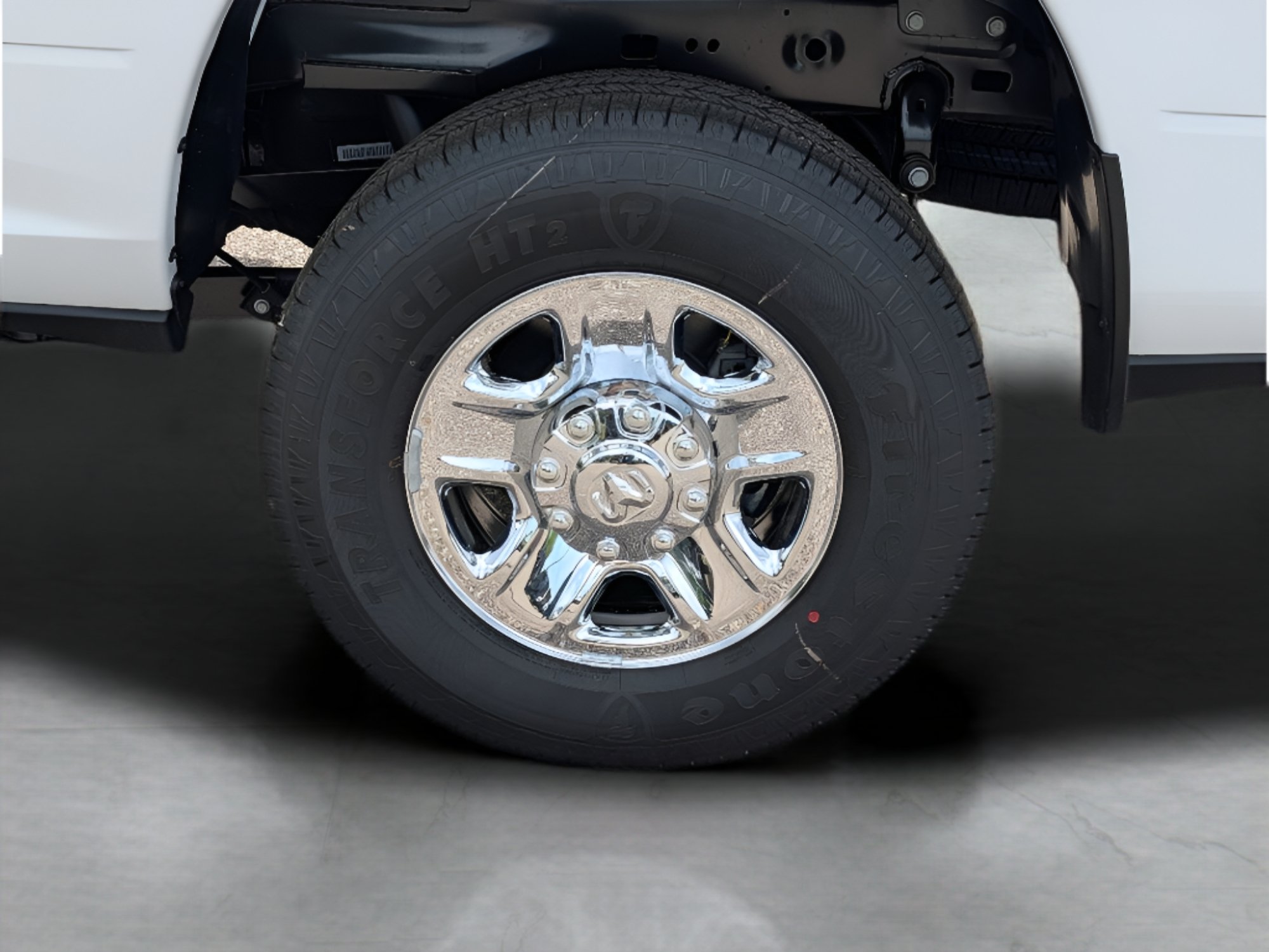 New 2026 Bright White Clear-Coat Exterior Paint RAM Tradesman Cummins HO Diesel 4x4 image 3