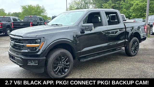 New 2026 Agate Black Metallic Ford XLT image 3