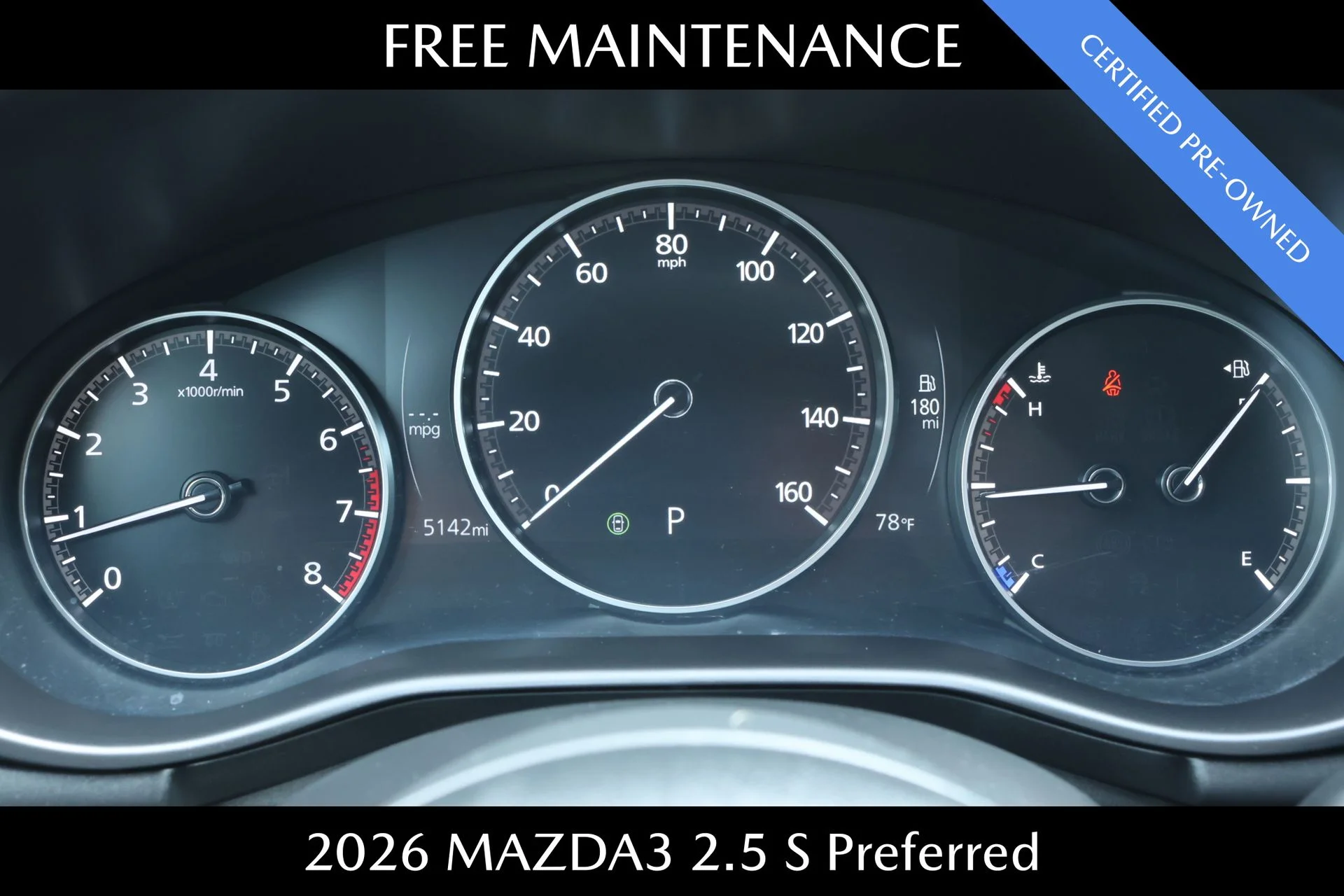 Certified Used 2026 Black Mazda 2.5 S Preferred image 12