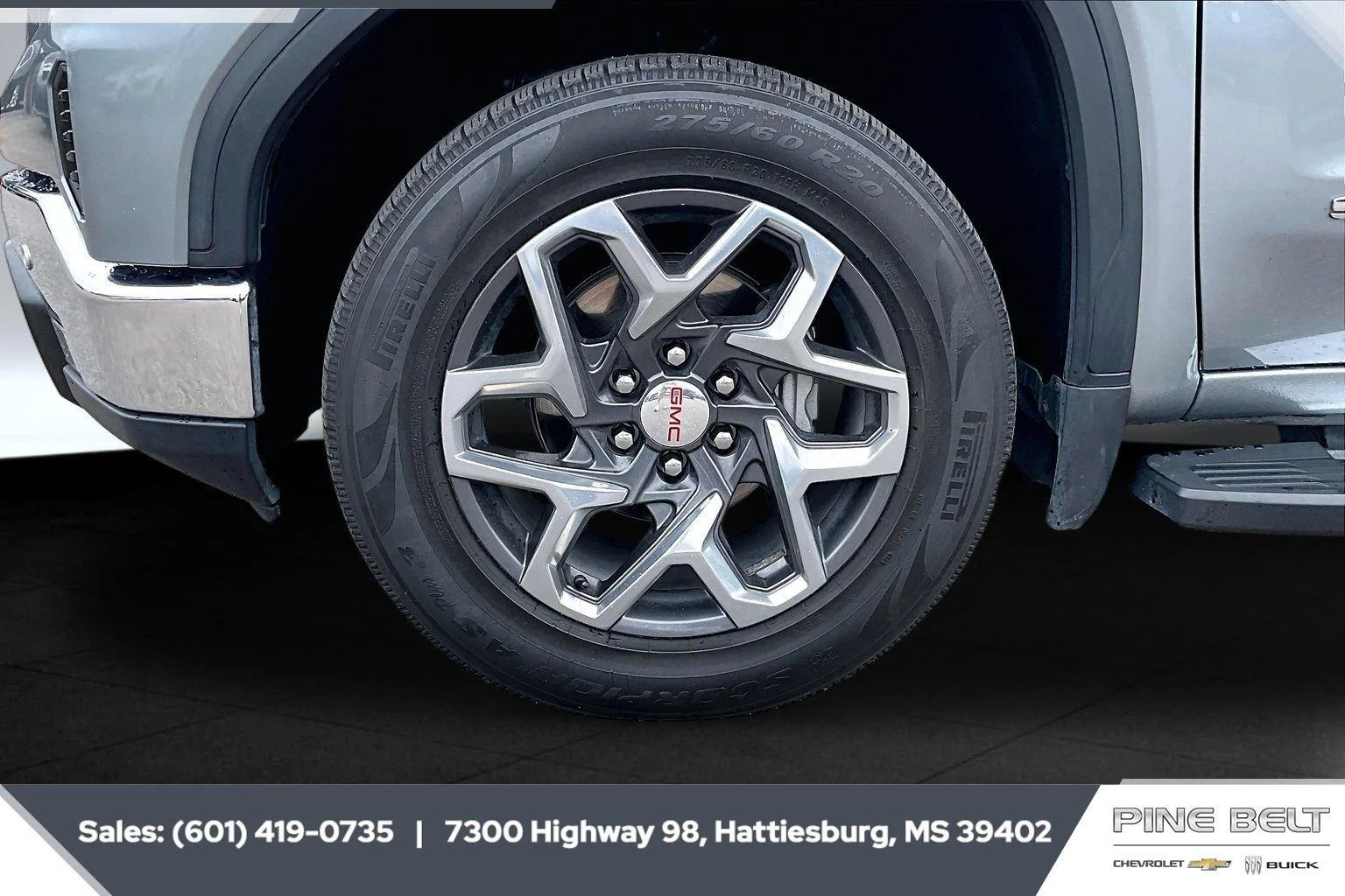 Used 2024 Sterling Metallic GMC SLT image 8