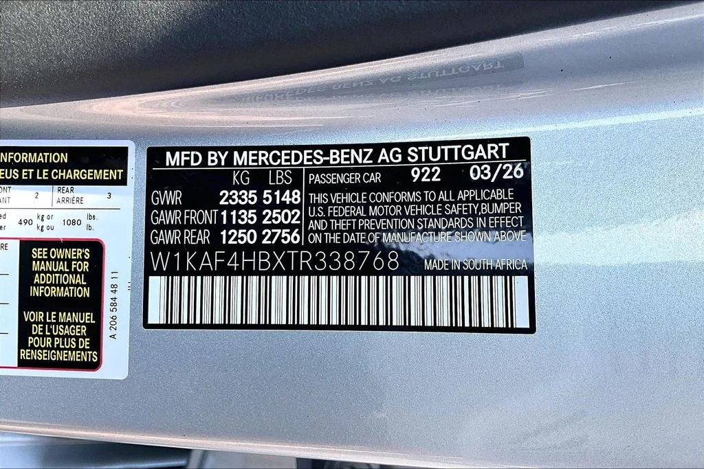 New 2026 Silver Mercedes-Benz C 300 image 13