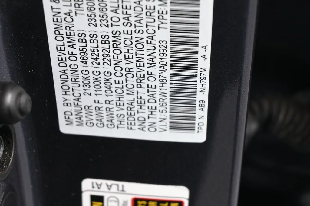 Used 2022 Gray Honda EX-L image 18