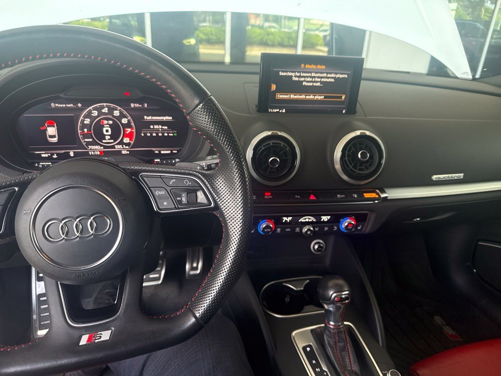 Used 2017 Glacier White Metallic Audi Premium Plus image 6