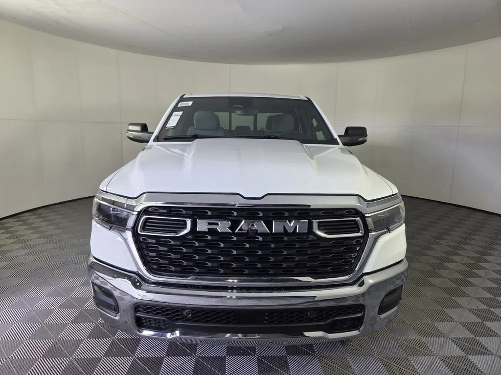 New 2026 Bright White Clear-Coat Exterior Paint RAM Big Horn image 3
