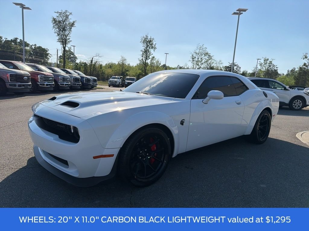 Used 2023 White Knuckle Clearcoat Dodge SRT Hellcat Widebody Jailbreak image 8