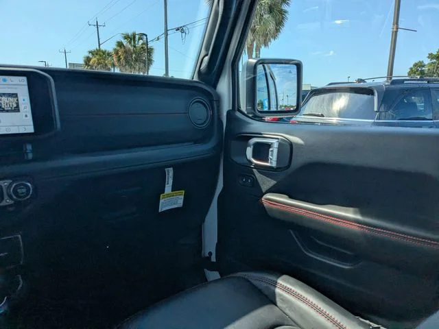 Used 2024 Bright White Clearcoat Jeep Rubicon image 16