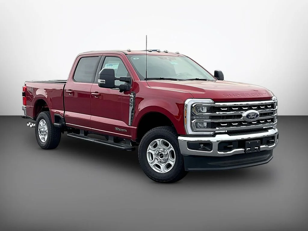 New 2026 Ruby Red Metallic Tinted Clearcoat Ford F-350® XLT image 1