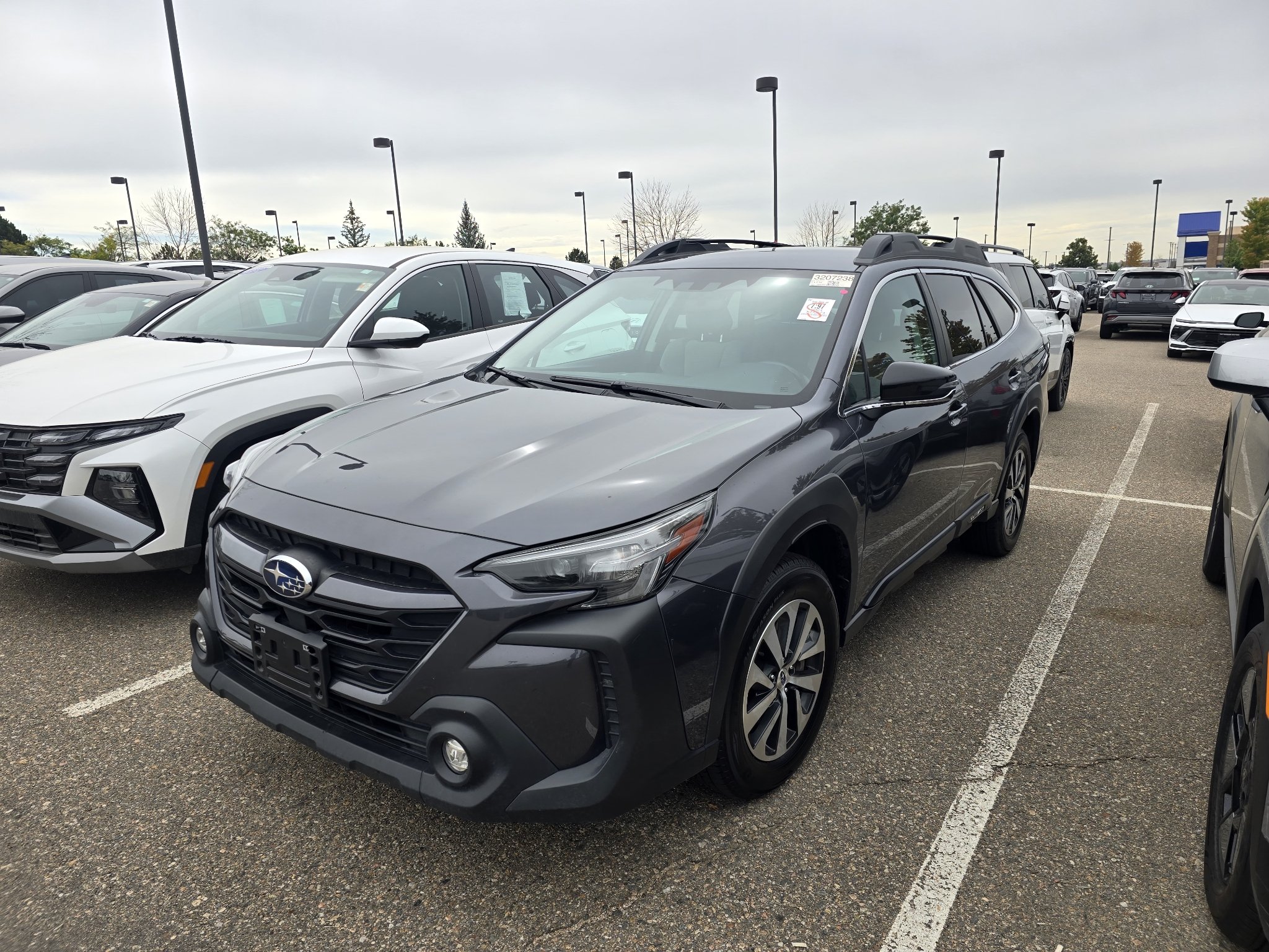 Used 2024 Magnetite Gray Metallic Subaru Premium image 1