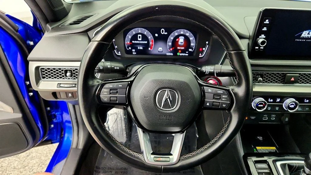 Used 2023 Apex Blue Pearl Acura Manual w/A-Spec Technology Package image 14