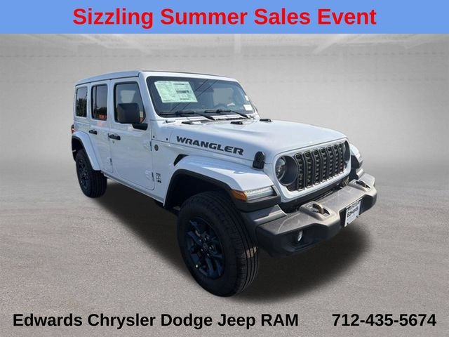 New 2026 Bright White Clearcoat Jeep 85th Anniversary Edition image 1