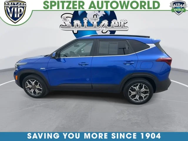 Certified Used 2021 Blue Kia EX image 6
