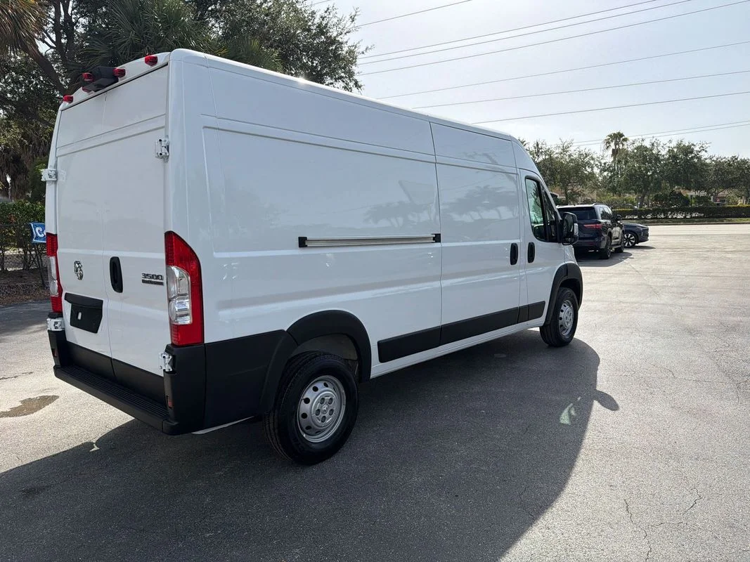 Used 2023 White Ram Cargo Van High Roof 159" WB image 11