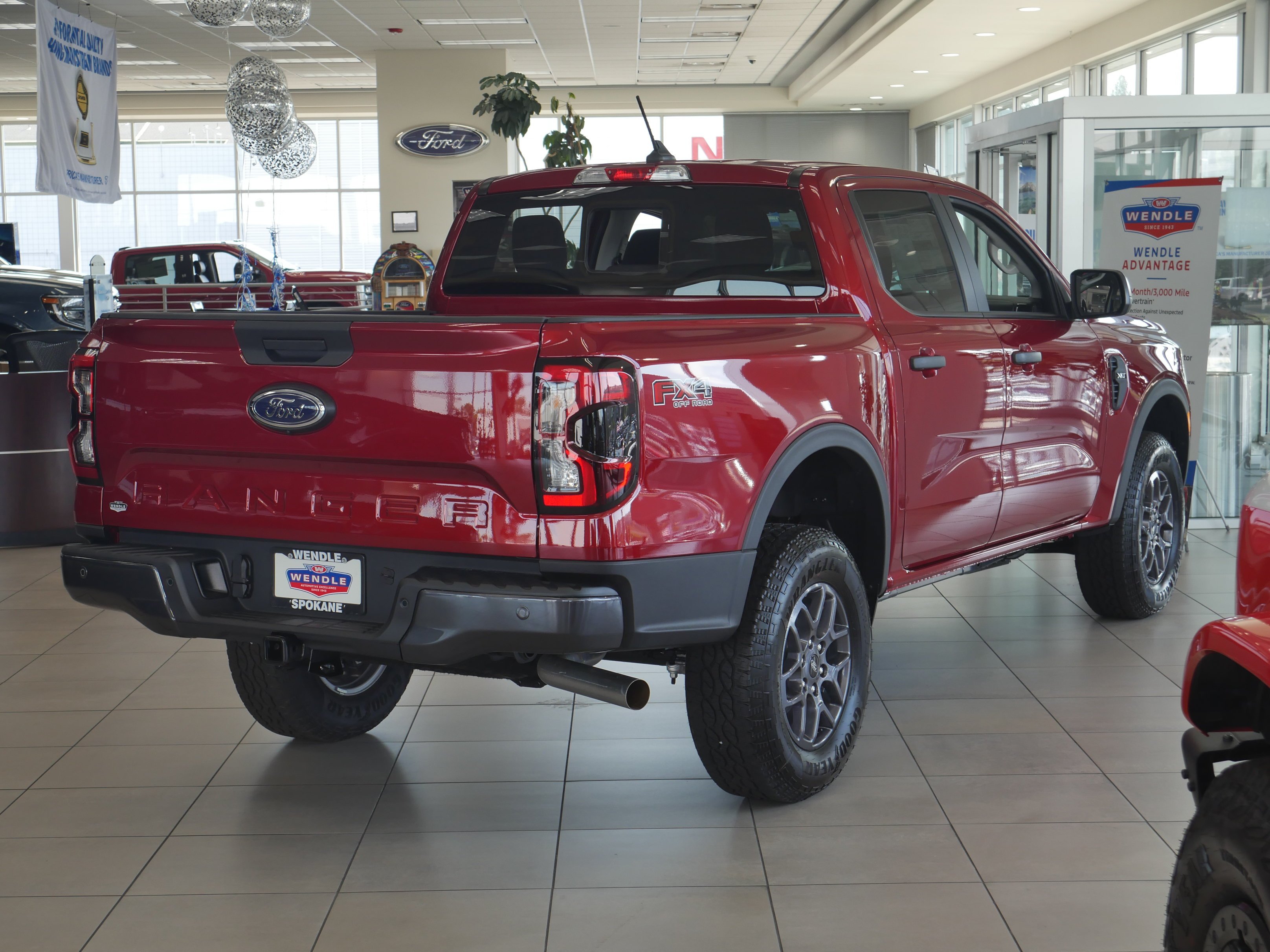 New 2026 Ruby Red Metallic Tinted Clearcoat Ford XLT image 24