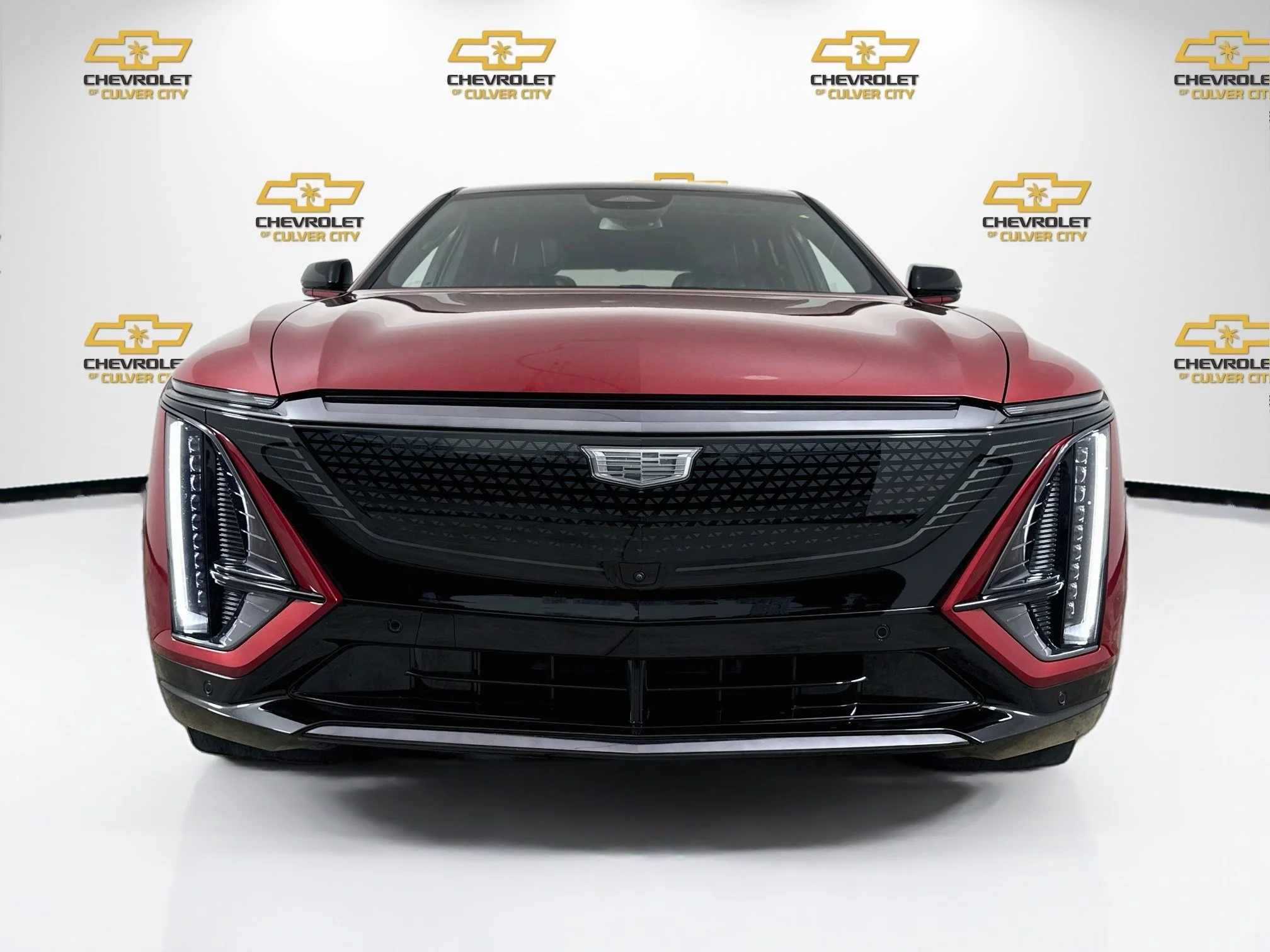 Used 2025 Radiant Red Tintcoat Cadillac Sport 1 image 2