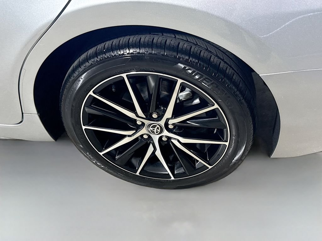 Used 2023 Celestial Silver Metallic Toyota SE image 9