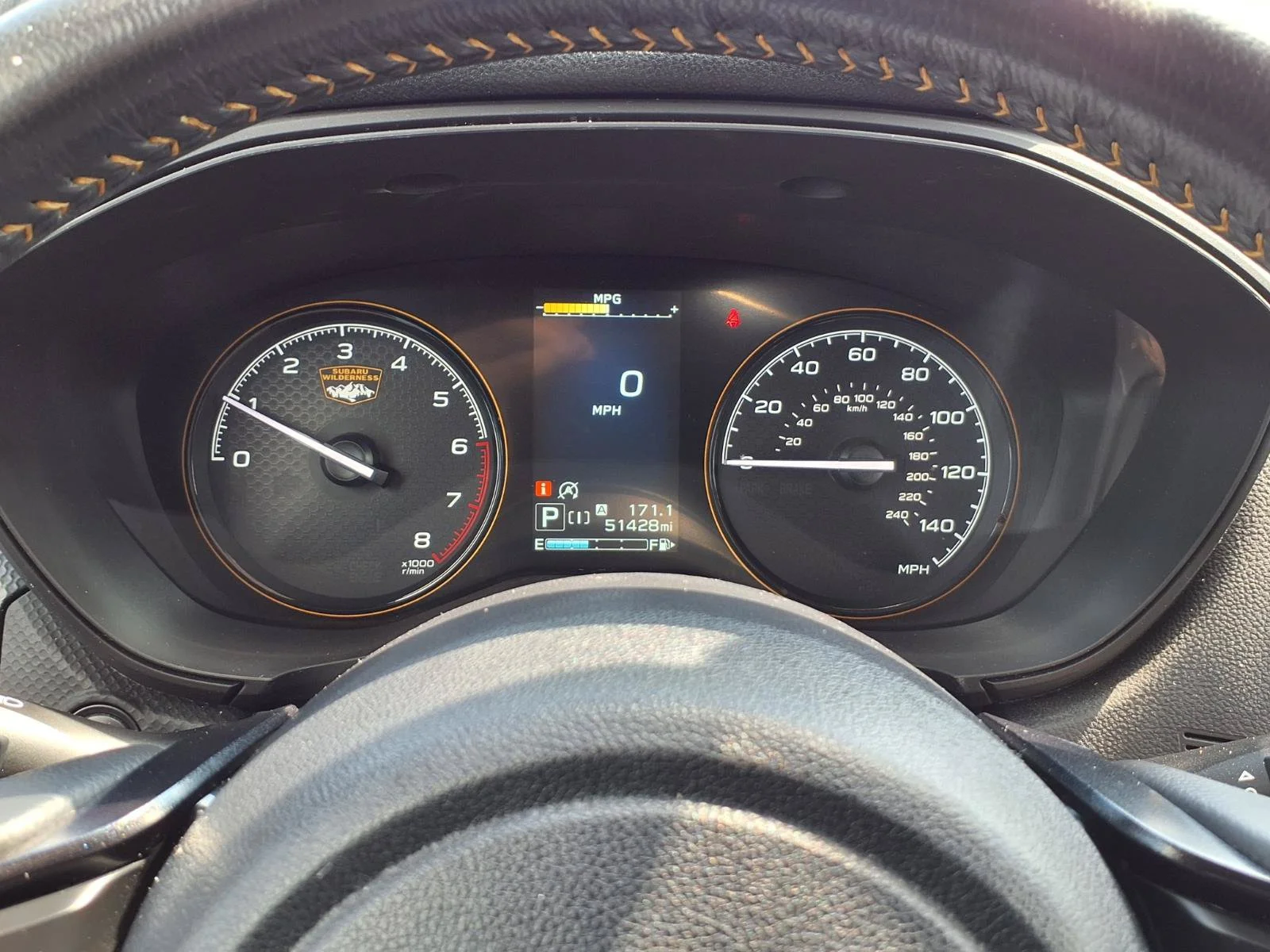 Used 2024 Geyser Blue Subaru Wilderness image 19