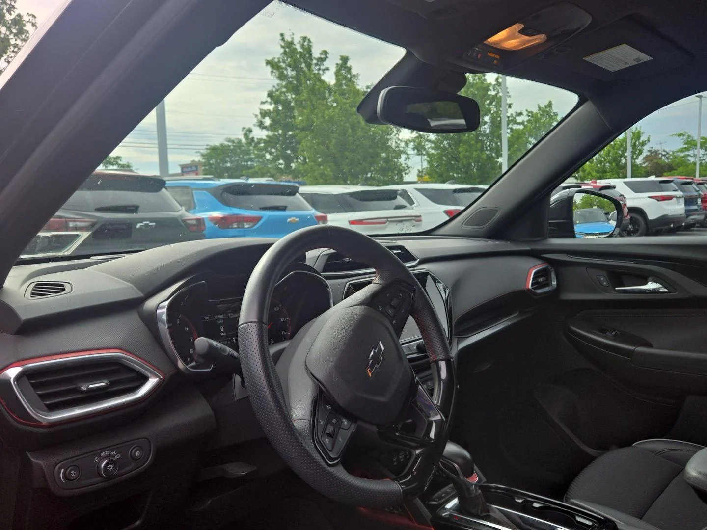 Used 2023 Mosaic Black Metallic Chevrolet RS image 2