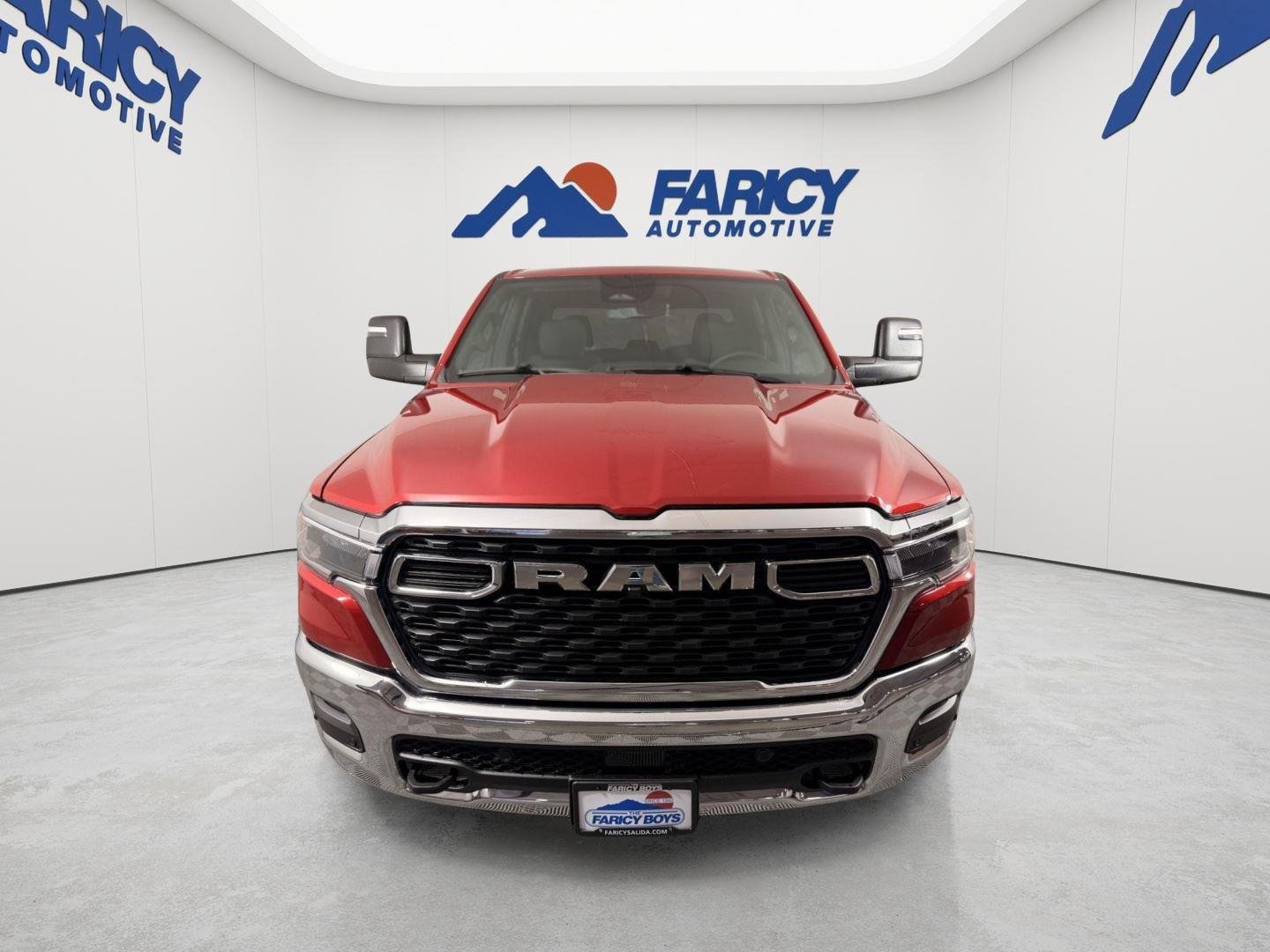 New 2026 Molten Red Pearl-Coat Exterior Paint RAM Big Horn image 12
