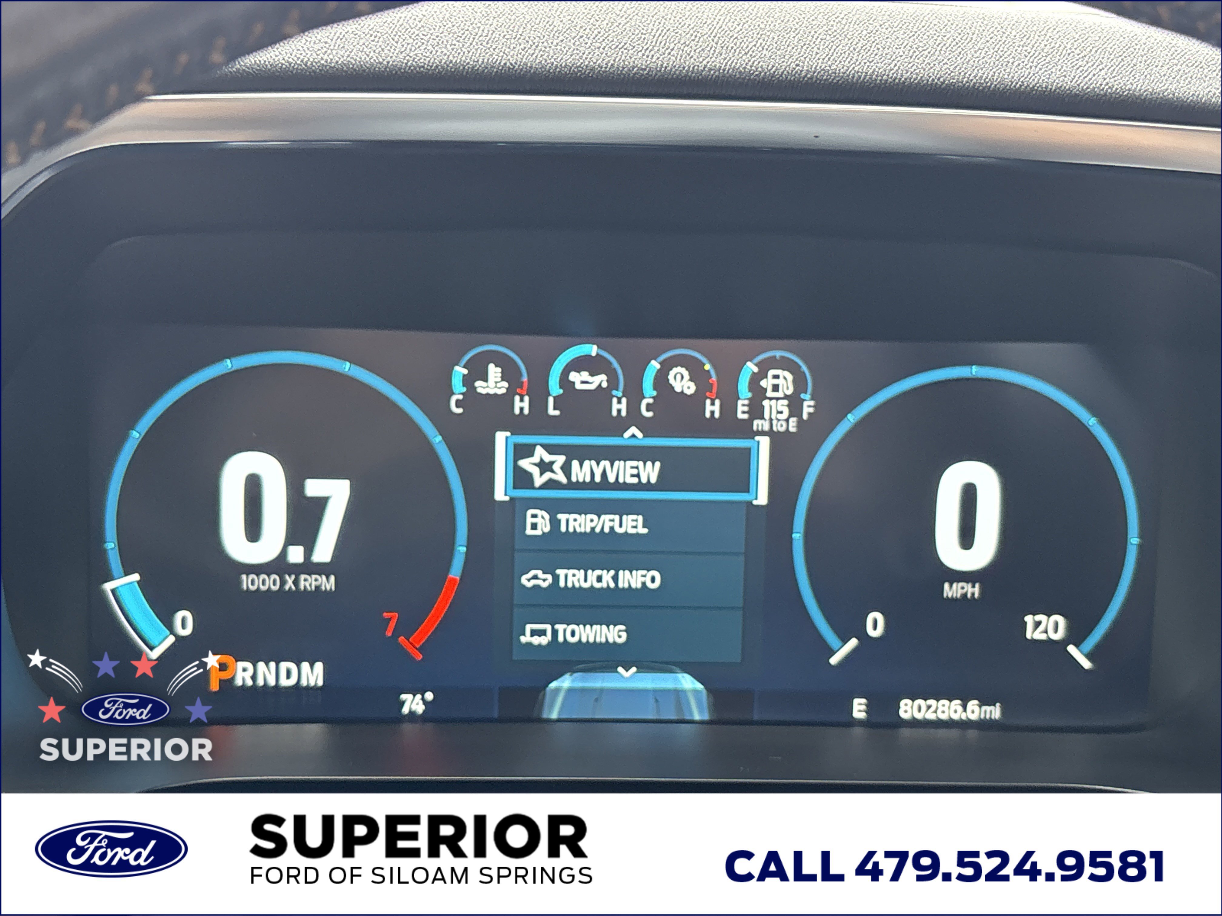 Used 2023 Star White Metallic Tri-Coat Ford Platinum 4WD image 32