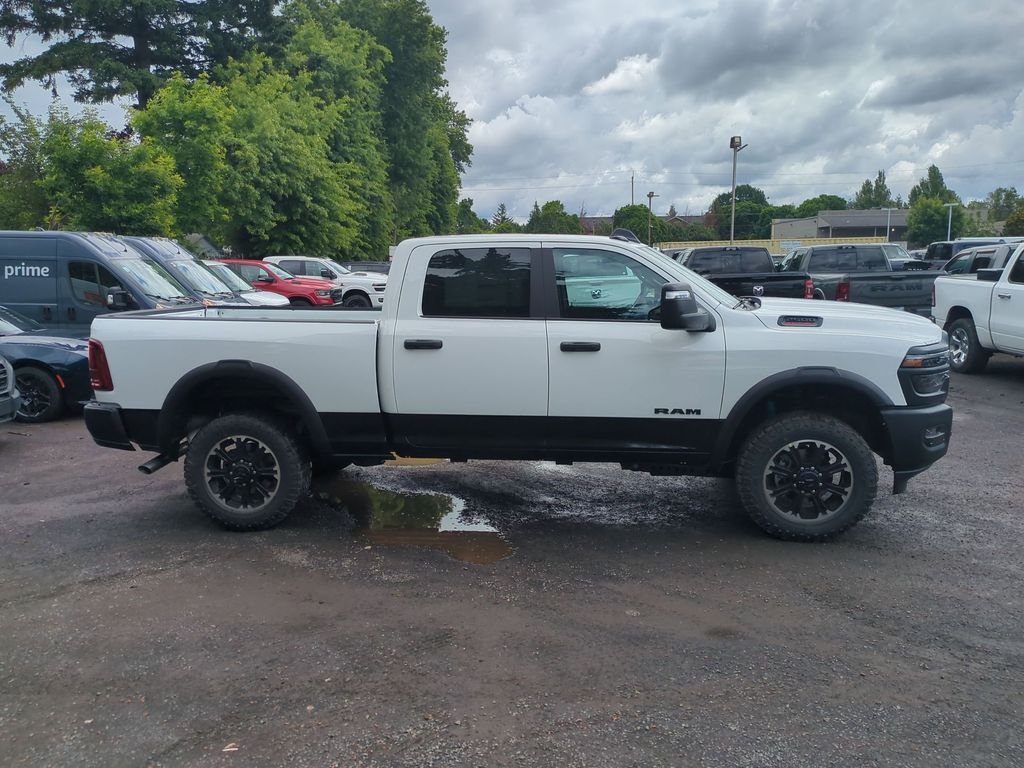 New 2026 Bright White Clear-Coat Exterior Paint RAM Rebel image 8