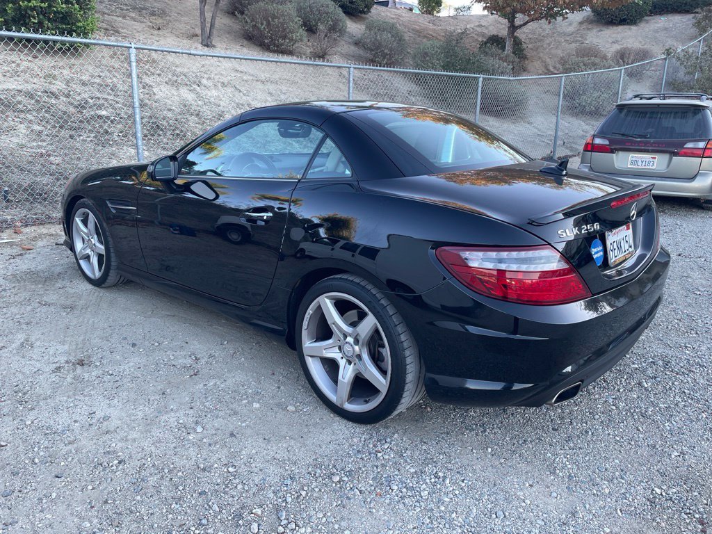 Used 2013 Black Mercedes-Benz SLK 250 image 4