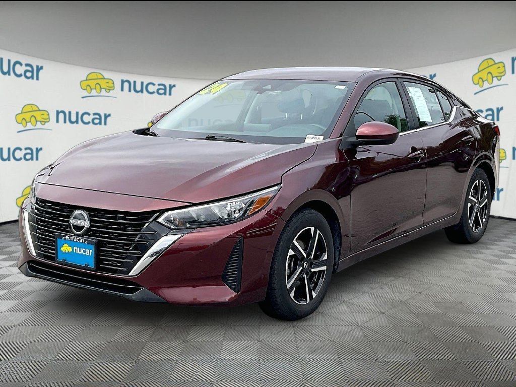 Used 2024 Rosewood Metallic Nissan SV image 3