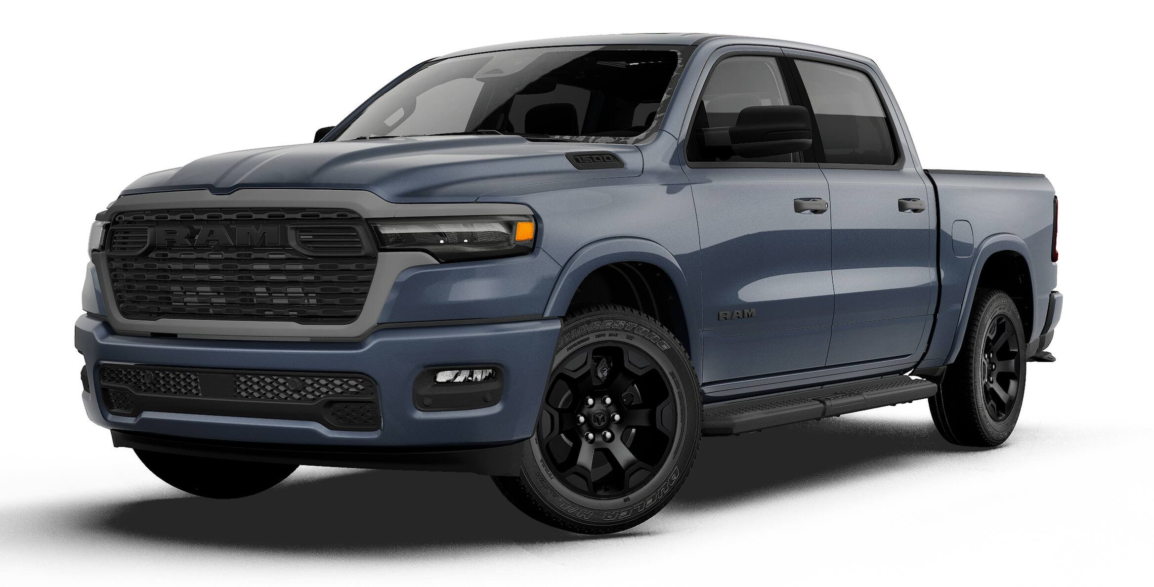 New 2027 Forged Blue Metallic Exterior Paint RAM BIG HORN image 13