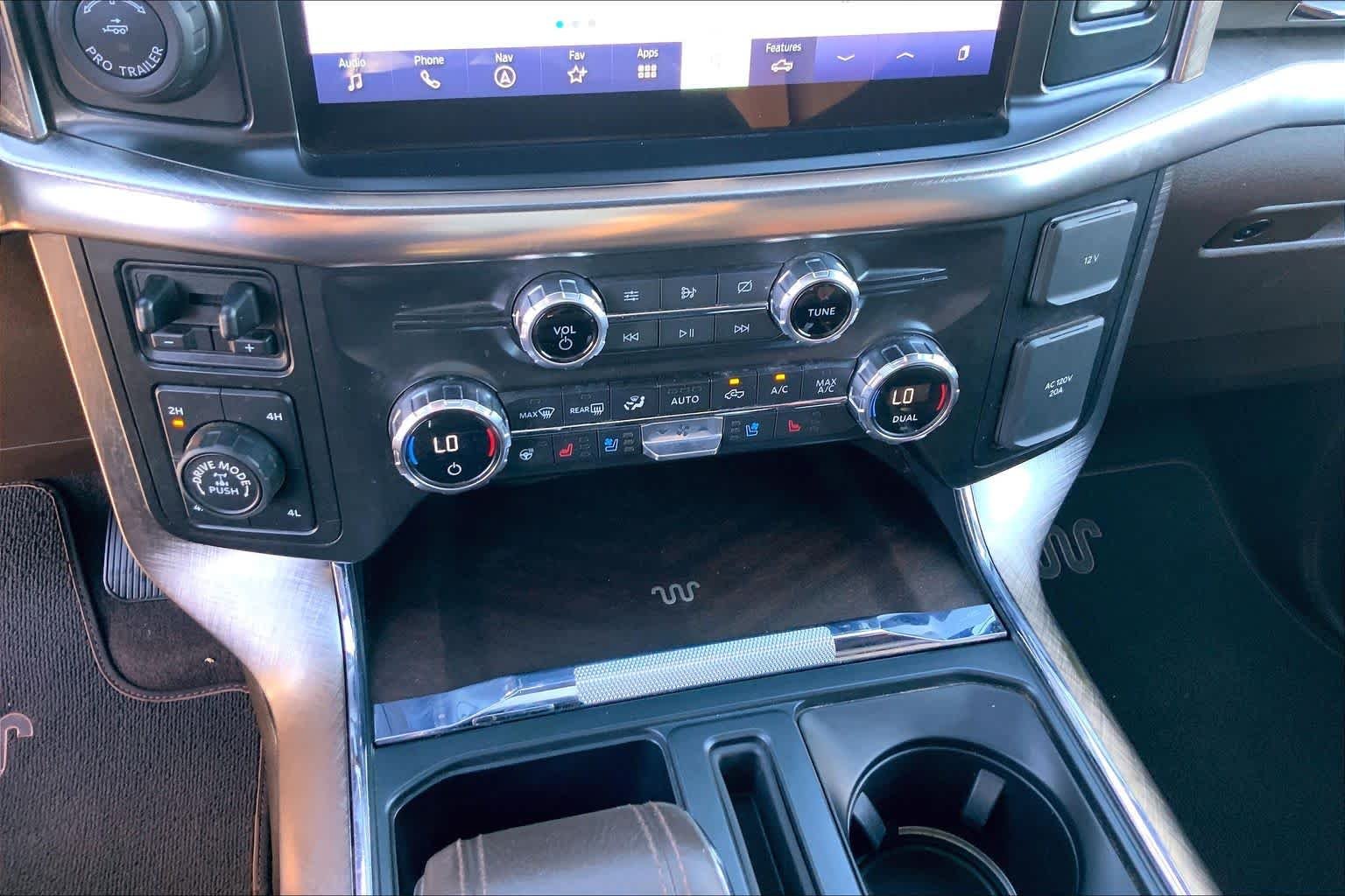 Used 2021 Agate Black Metallic Ford King Ranch image 34