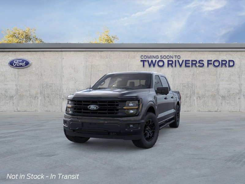 New 2026 Agate Black Metallic Ford XLT image 2