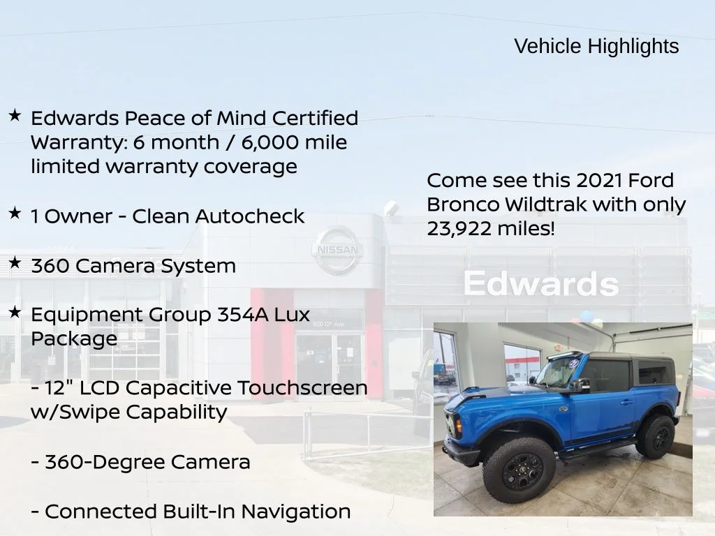 Used 2021 Blue Ford Wildtrak image 11