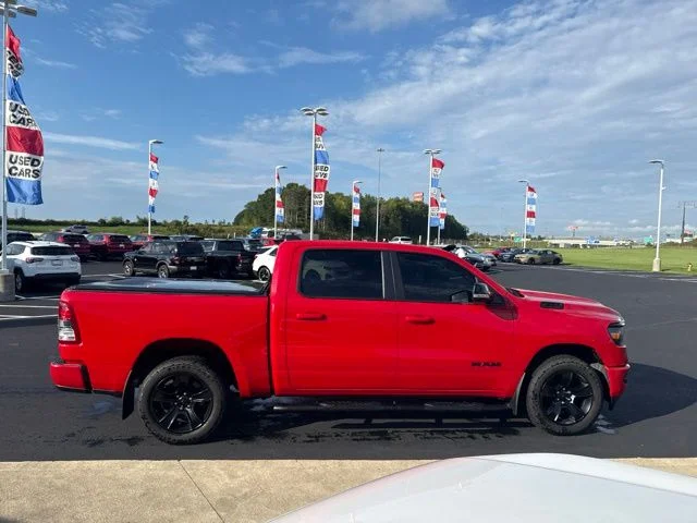 Used 2021 Flame Red Clearcoat Ram Big Horn/Lone Star image 4