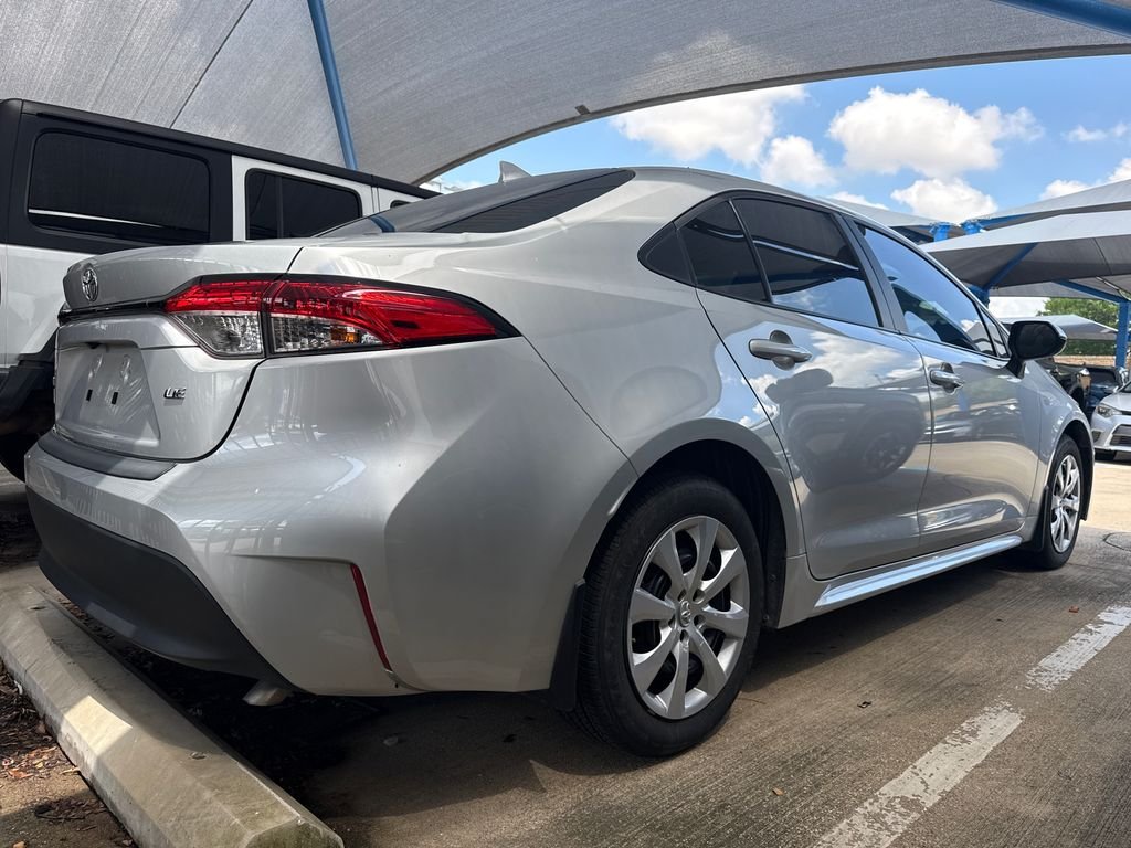 Used 2024 Classic Silver Metallic Toyota LE image 6