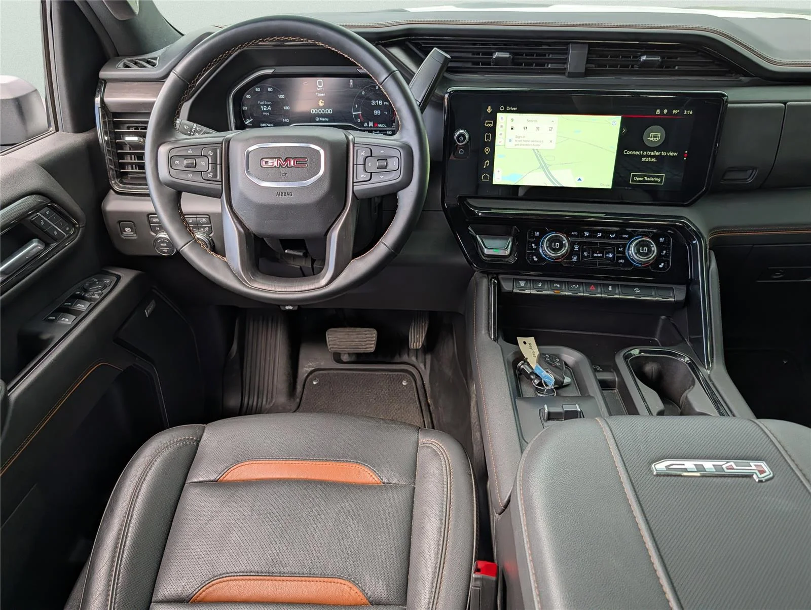 Used 2024 Summit White GMC AT4 image 30