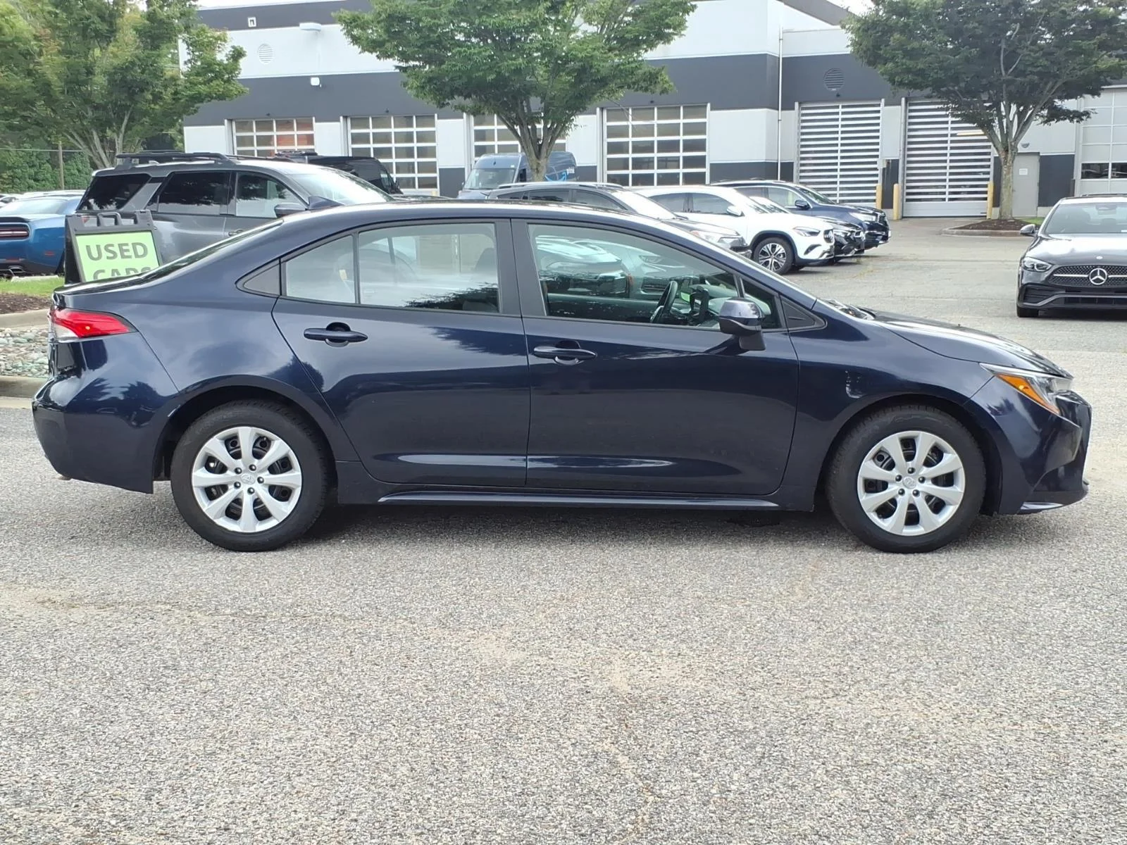 Used 2024 BLUE TOYOTA LE image 7
