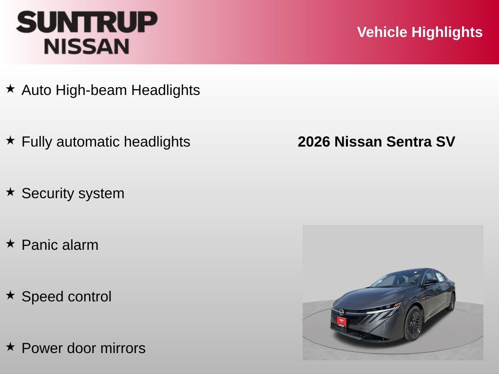 Used 2026 Gray Nissan SV image 30
