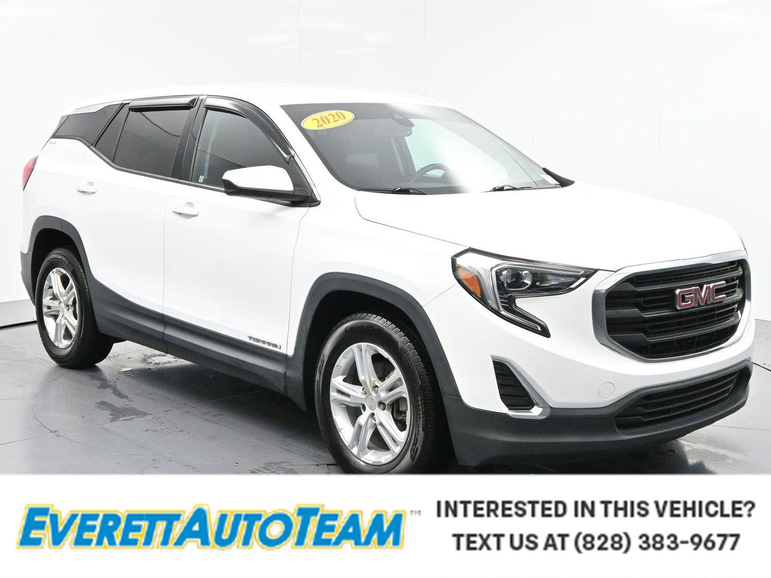 Used 2020 Summit White GMC SLE image 1