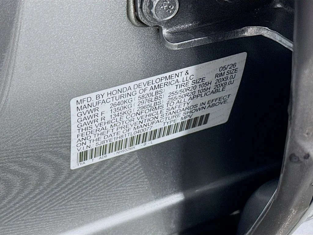 New 2026 Solar Silver Metallic Acura Advance Package image 31