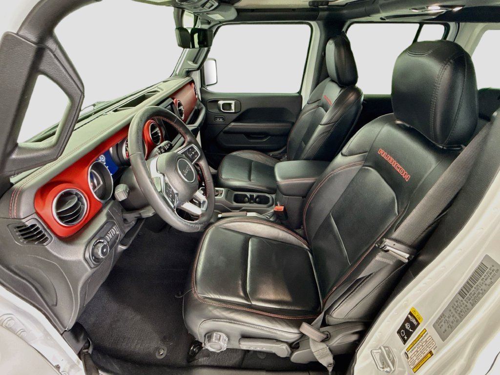 Used 2020 Bright White Clearcoat Jeep Unlimited Rubicon image 18